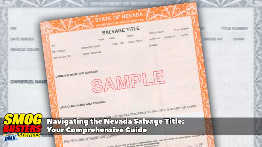 Nevada Salvage Title