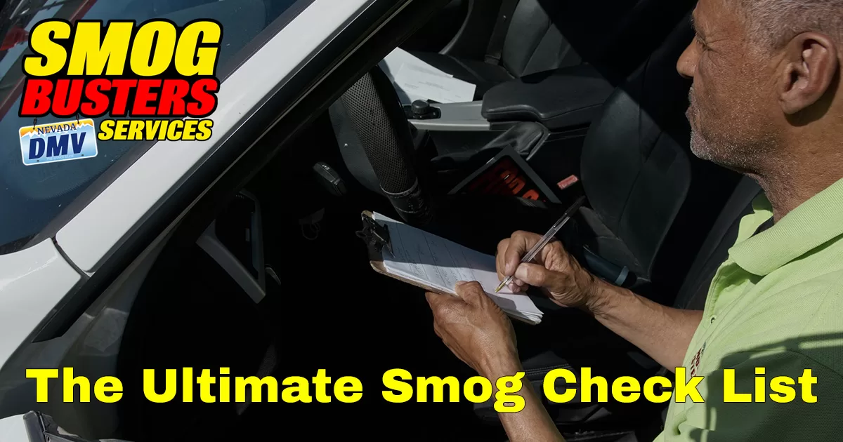 The Ultimate Smog Check Checklist